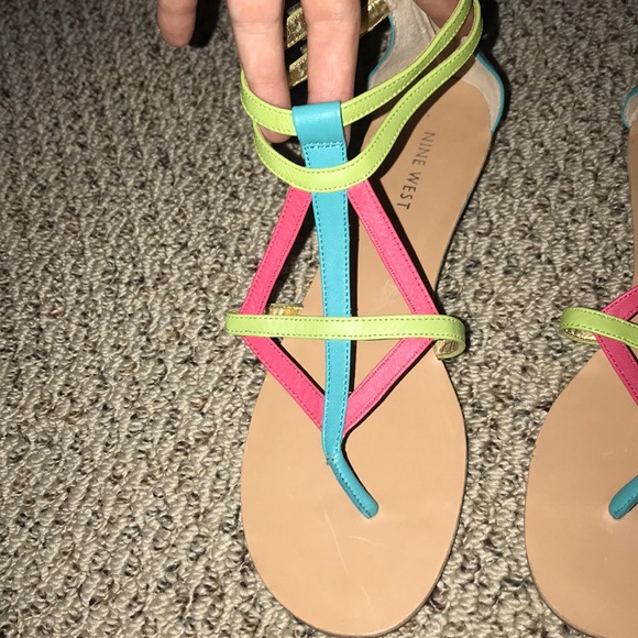 Nine West ankle strap sandels brand new!! - Picture 1 of 3